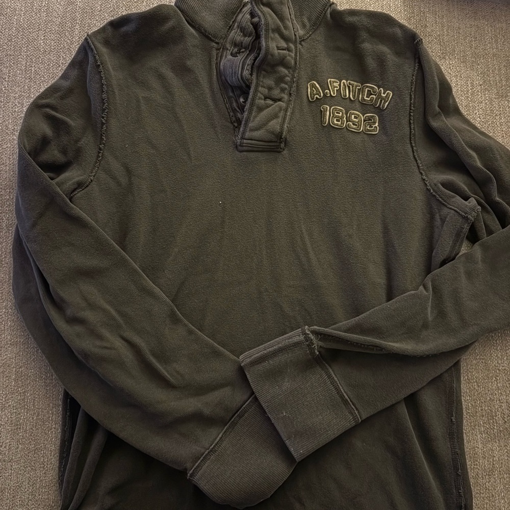 Abercrombie & Fitch Dark Gray Hoodie